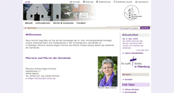 Desktop Screenshot of evangelisch-in-dinklage.de